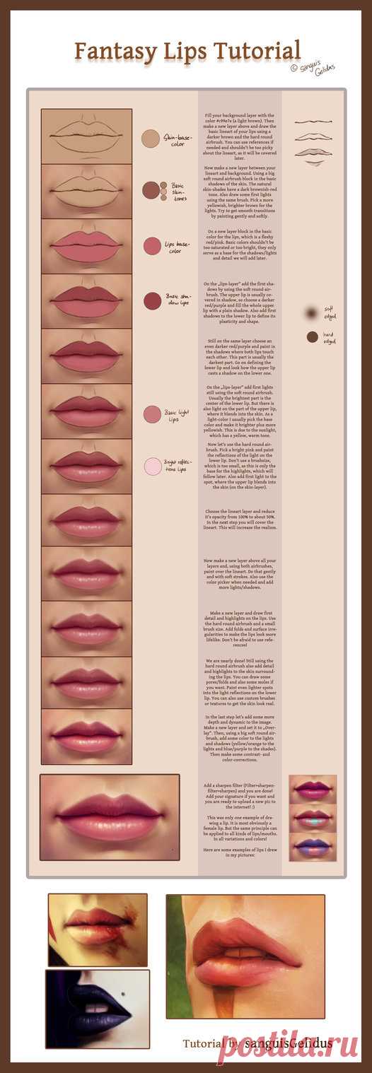 Fantasy Lips Tutorial by JoJoesArt on DeviantArt