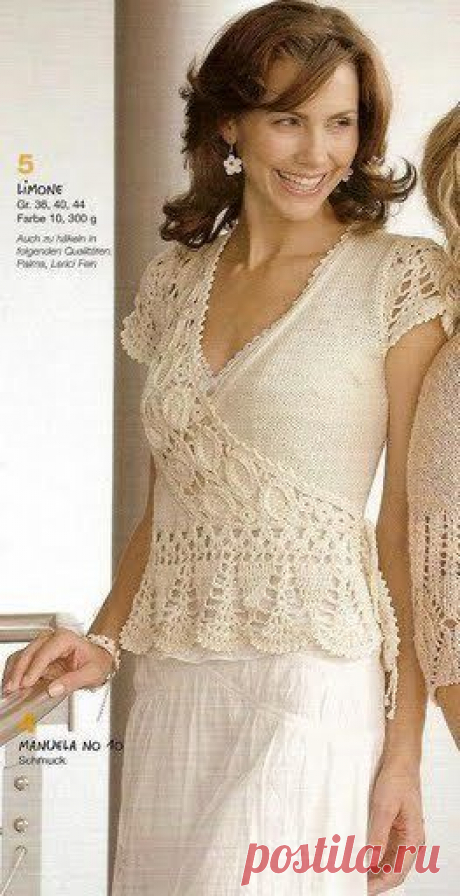 Crochet blouse pattern. Crochet blouse | Все о рукоделии: схемы, мастер классы, идеи на сайте labhousehold.com