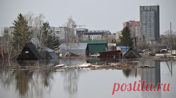В Курганской области снизилось число затопленных жилых домов