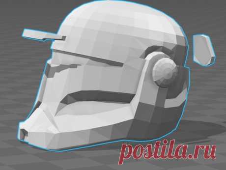 SW RC Bucket Helmet by Jace1969 An old file from my Pepakura making days that I discovered in Pepakura Designer you can export to .OBJ and in "Windows 10 3DBuilder or 123Design" export to .STL. Unfortunately I don't have the skills yet to improve further on the model, but maybe someone out there would like to tidy it up. Please upload it back as a remix if you do take the time to clean it up.
Please note this was originally uploaded to the net as a free down load. So I can...