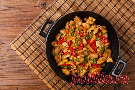 Курица гунбао: рецепт | Еда от ШефМаркет | Яндекс Дзен