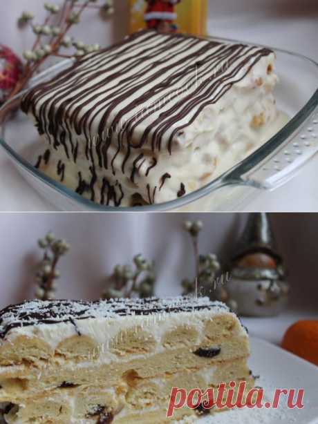 Торт «Поленница», рецепт с фото.