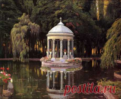 Сантьяго Рузиньол-и-Пратс (Santiago Rusiñol i Prats),1861-1931гг.Испания.