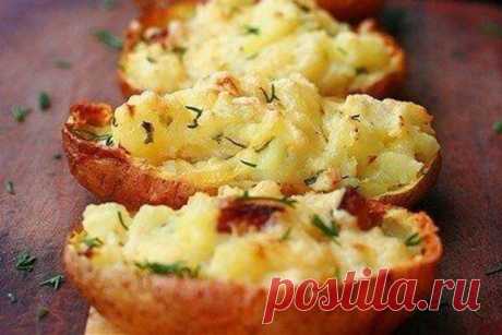 Запеченный картофель в мундире — Кулинарная страничка