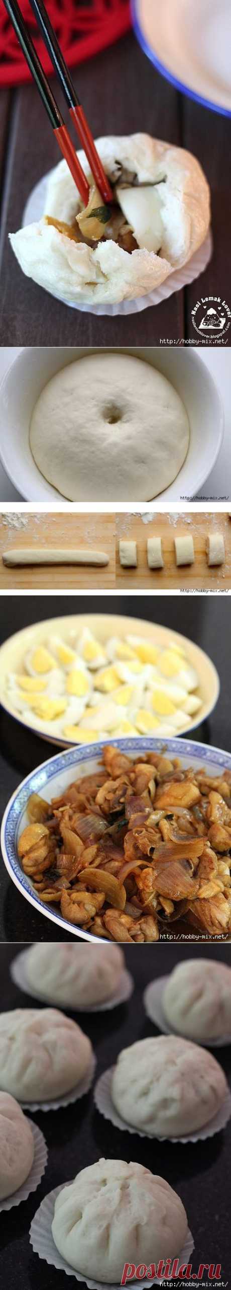 Китайские паровые пирожки(Baozi) и булочки(Mantou). Рецепт с фото.