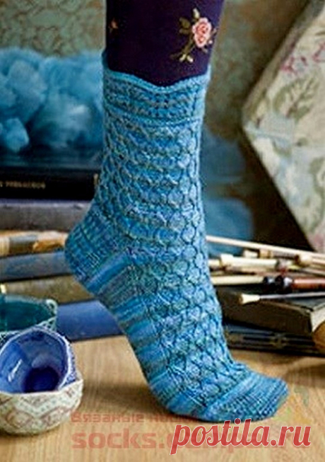 Вязаные носки «Fishnet»