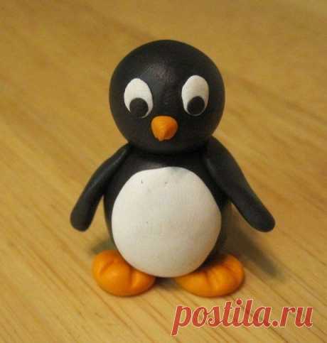 Лепим пингвинчиков - Поделки с детьми | Деткиподелки