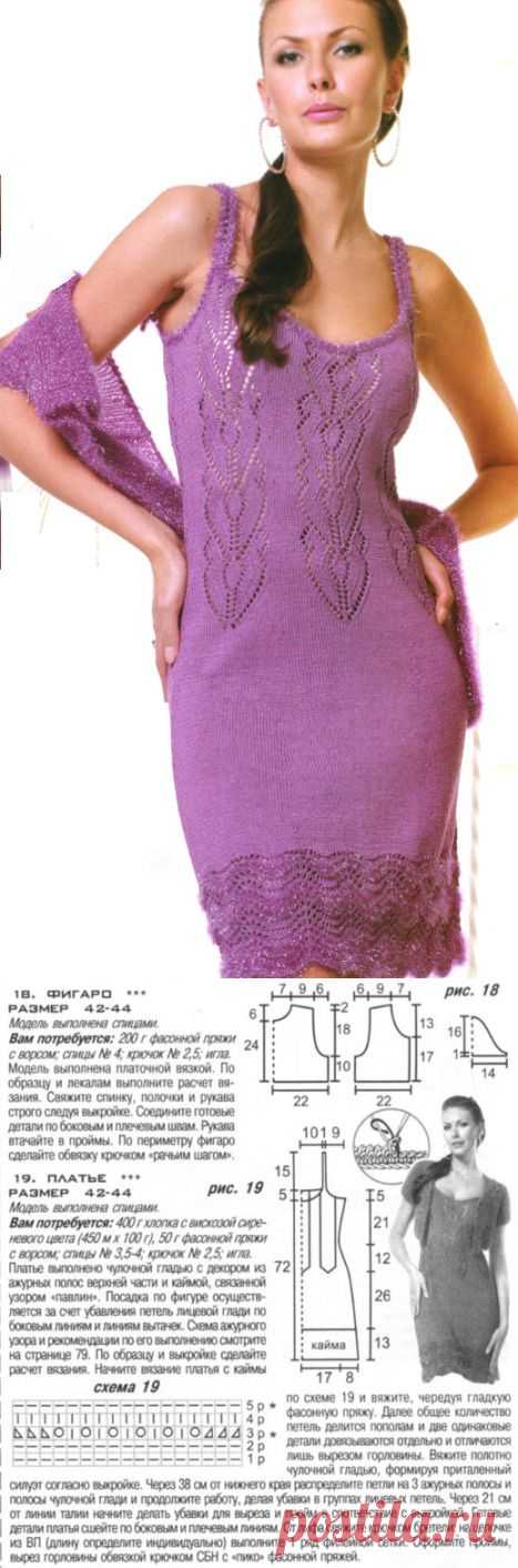 Платье "Фигаро", вязаное платье крючком схемы | Все о рукоделии: схемы, мастер классы, идеи на сайте labhousehold.com