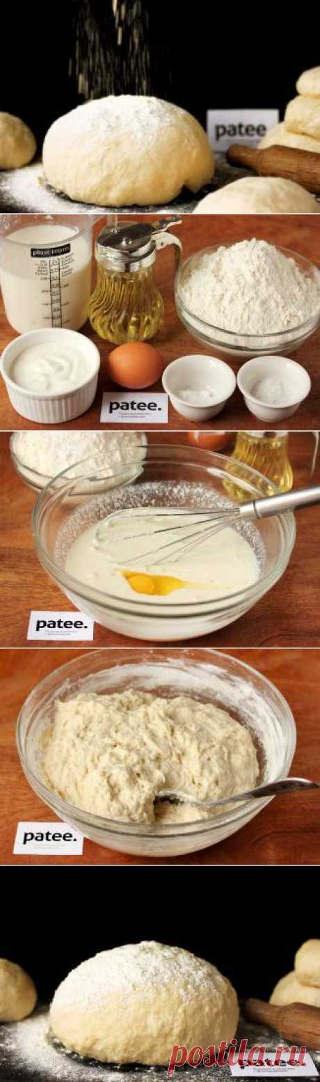 Тесто на кефире и соде для жареных пирожков - рецепт с фотографиями