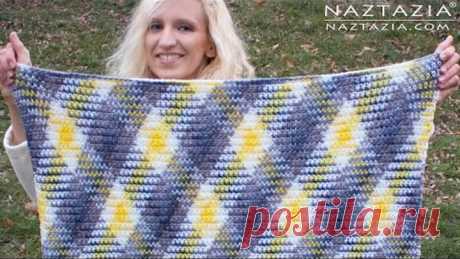 DIY Tutorial - How to Crochet Planned Pooling Technique for a Super Scarf and Afghan Blanket
