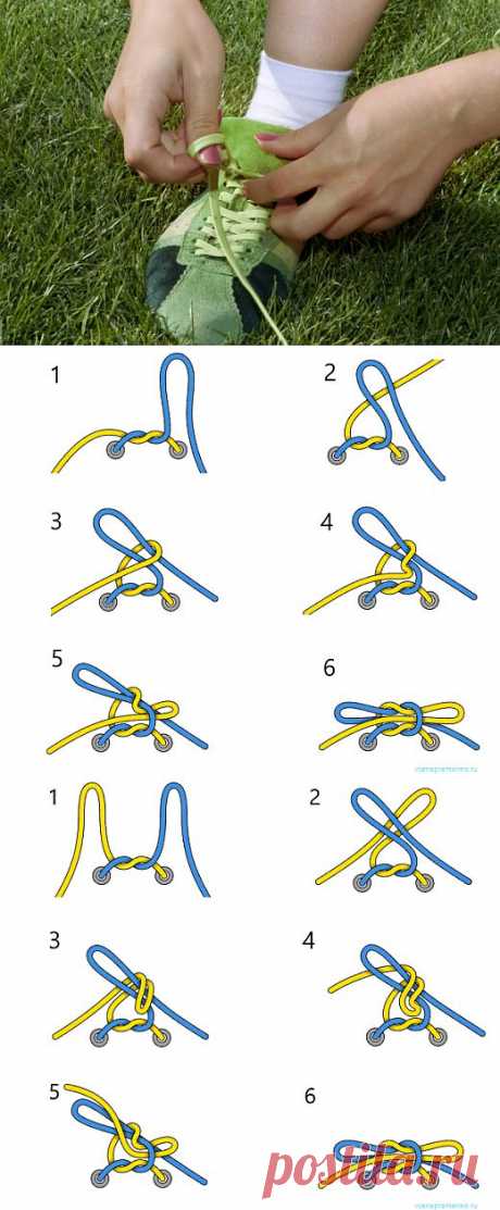 Как завязать шнурки, чтобы они никогда не развязывались | Лайфхакер