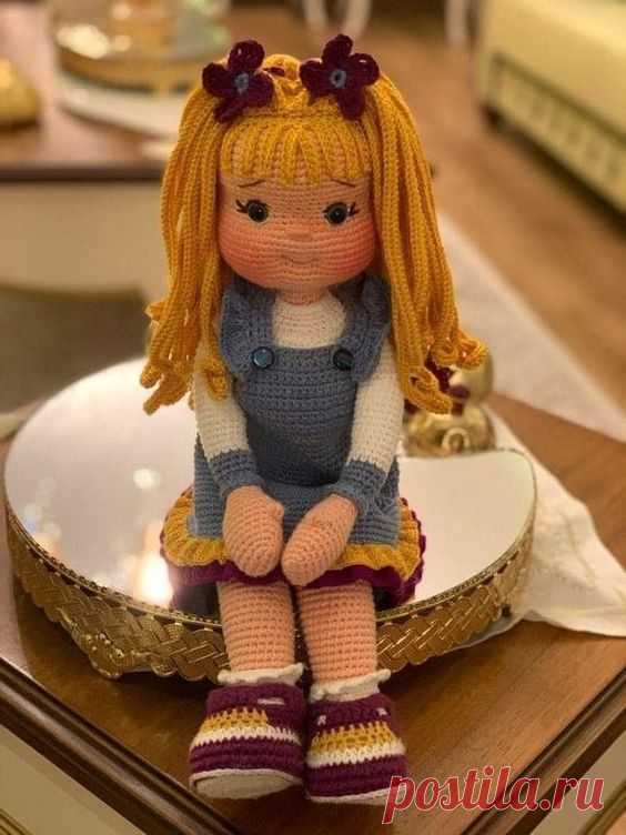 Knitting crochet | https://cookkolay.com/en/amigurumi-crochet/amigurumi-doll-free-pattern/ | Facebook