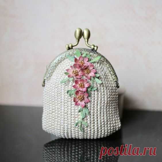 Crochet Mobile Phone Bag Tutorial - Learn How To Crochet Mobile Bag/Pouch At Home