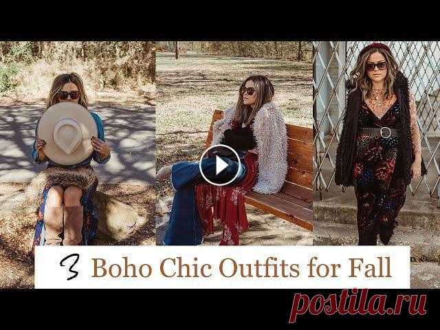 Boho Chic Outfits for Fall + Lookbook
белый плед крючком