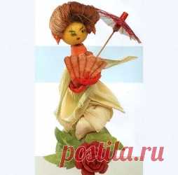 Кукла из кукурузы - Садоводка