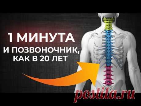 Одна минута для любимого позвоночника ...:))