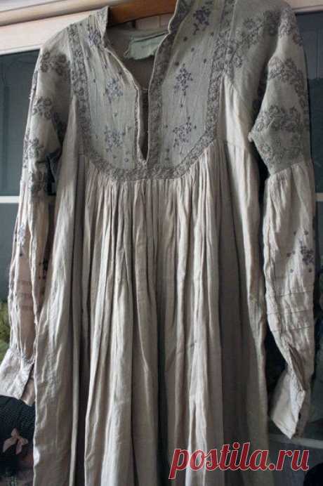 Vintage 90s богемной хиппи размер цыганский платье макси с KatinkaDoll