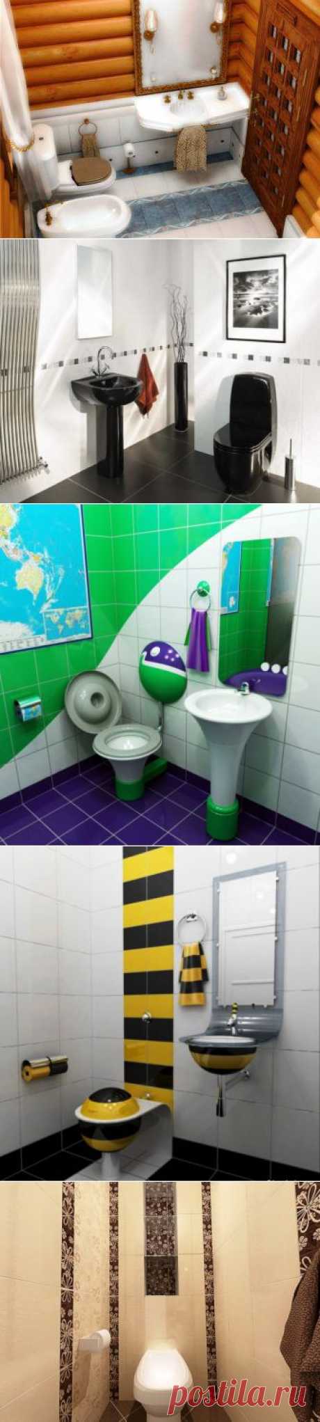 Дизайн туалета различной площади и конфигурации | Школа Ремонта