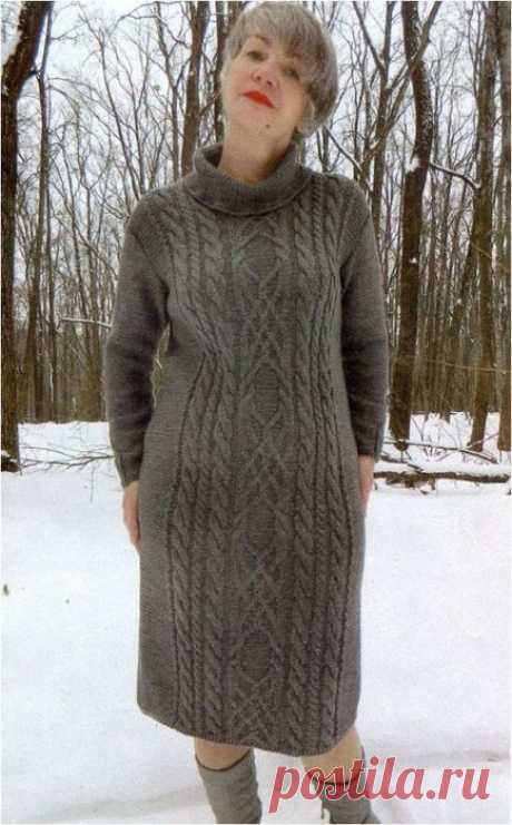 Платье для женщин - Вязание спицами для женщин - Каталог файлов - Вязание для детей