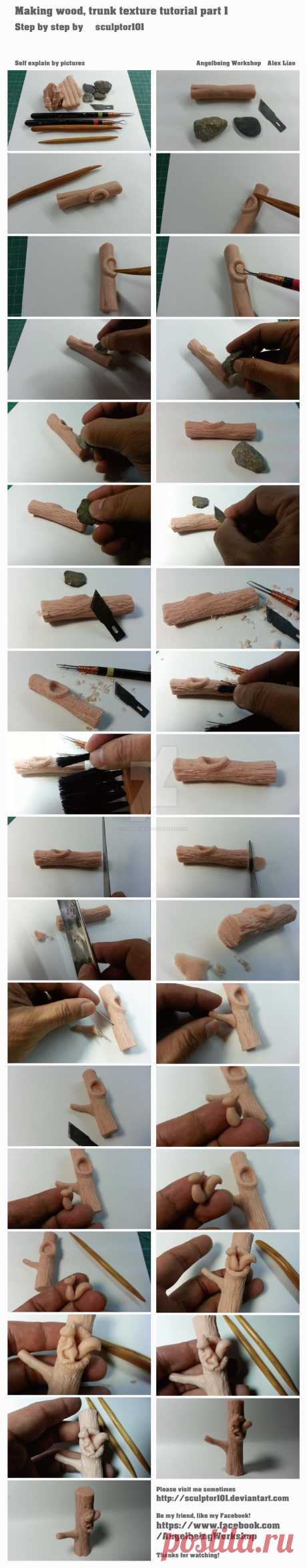 Making wood, trunk texture tutorial part 1 by sculptor101 on DeviantArt