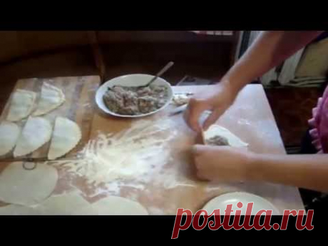 Как приготовить вкусные сочные чебуреки с мясом, быстро, вкусно, просто - YouTube