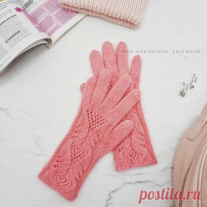 Ажурные перчатки Лотос lotus_gloves от Марины marinakiseleva_knitwear ...