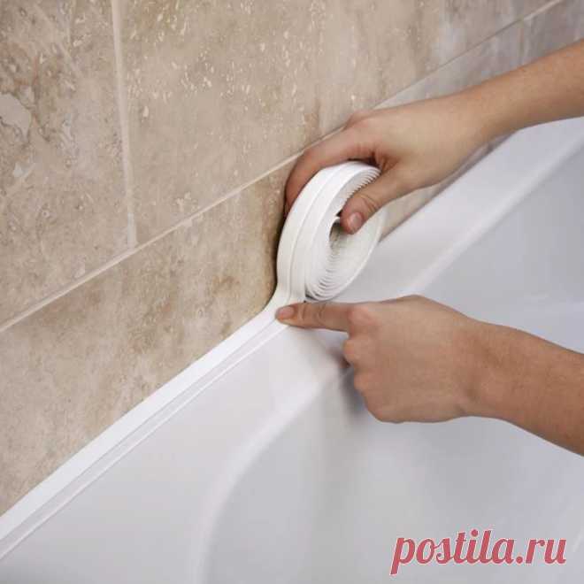 2021 Bathroom Shower Sink Bath Sealing Strip Tape White PVC Self adhesive Waterproof Wall Sticker for Bathroom Kitchen|Wall Stickers| - AliExpress