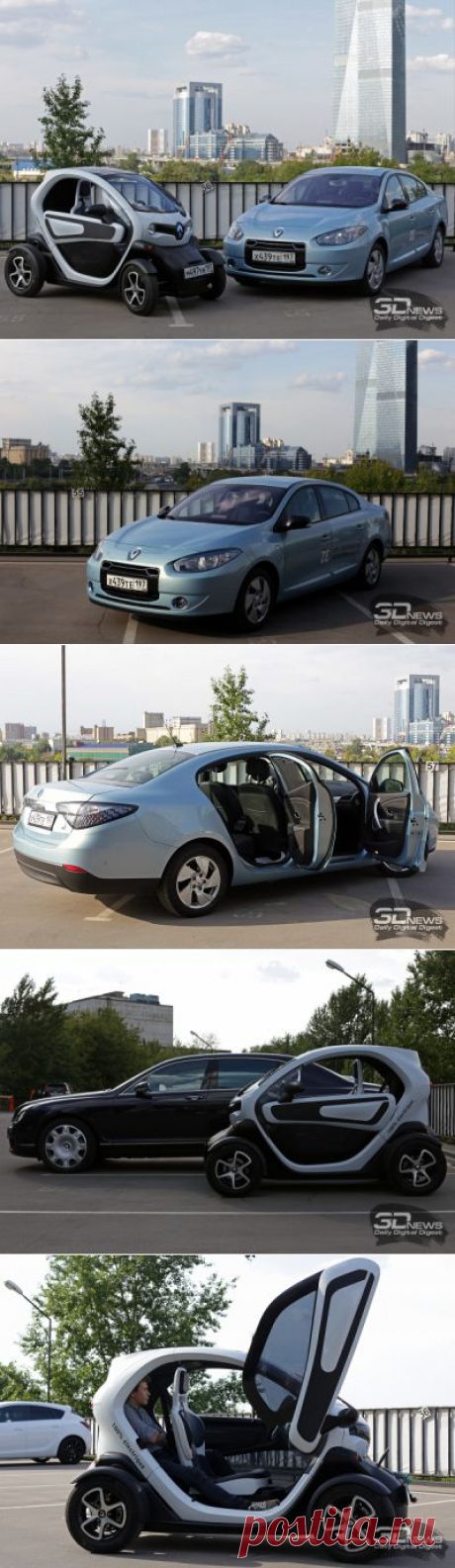Обзор электромобилей Renault Twizy и Fluene Z.E.: как стать звездой дорог / Цифровой автомобиль / 3DNews - Daily Digital Digest