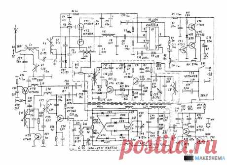 Схема трансивера SSB на 28 мгц » Схемы электронных устройств