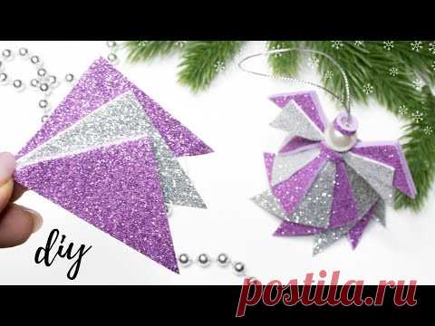 АНГЕЛ из Фома ЛЕГКО и БЫСТРО😇 НОВОГОДНИЕ ИГРУШКИ Своими Руками😇 DIY Christmas Angels - YouTube