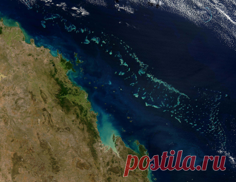 100 САМЫХ КРАСИВЫХ МЕСТ ПЛАНЕТЫ - 10. Большой барьерный риф (Great Barrier Reef) Коралловое море, Австралия