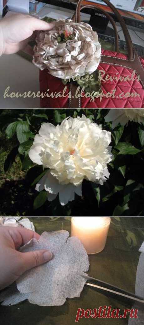 House Revivals: How to Make a Burnt Peony