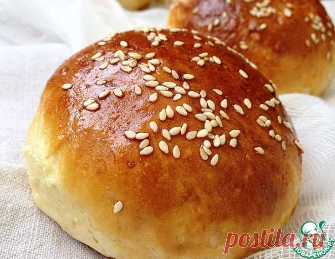 Булочки для гамбургеров – кулинарный рецепт