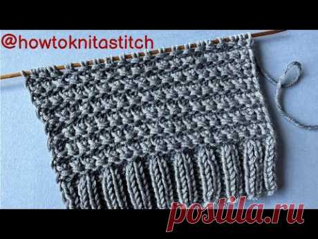 🔒СЕКРЕТНЫЙ УЗОР, КОТОРЫЙ ВАС ПОРАЗИТ!🔒 Secret Stitch: Impressive Knitting That Will Amaze You! 🧶