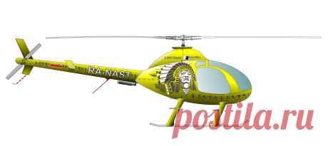 Разработал на заказ пару дизайнов ливрей для вертолета RotorWay A 600 Talon