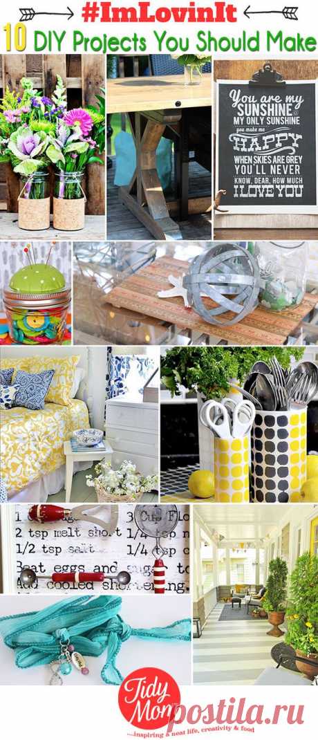 10 DIY Projects You Should Make | TidyMom