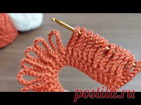 Super Easy Crochet Knitting - Tığ İşi Cook Güzel Örgü Modeli