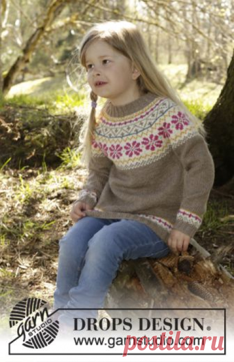Детский джемпер Prairie Fairy - блог экспертов интернет-магазина пряжи 5motkov.ru