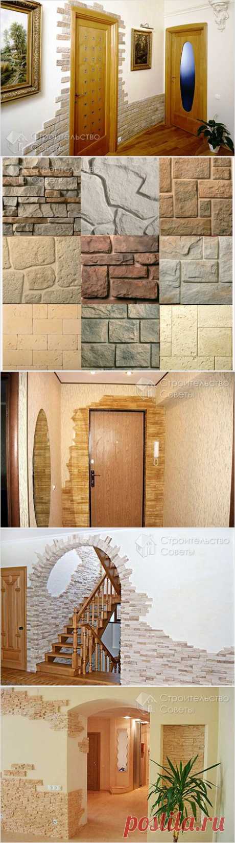 Отделка дверных проемов декоративным камнем - как отделать дверные проемы декоративным камнем