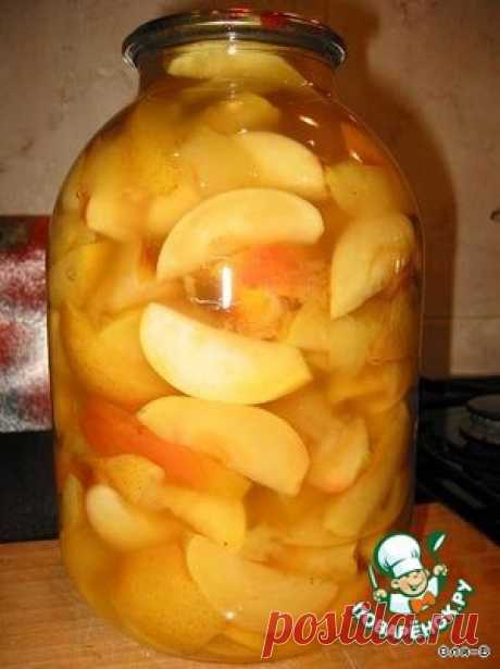 Яблоки дольками в сиропе 
=Ингредиенты для &quot;Яблоки дольками в сиропе&quot;:
Яблоко	(крепкие, не перезрелые) — 2,5 кг
Вода	— 2 л
Сахар	— 500 г
Кислота лимонная	(неполная) — 1 ч. л.