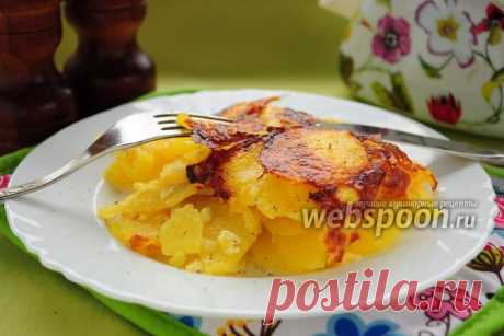 Картофель со сметаной, чесноком и сыром в мультиварке на Webspoon.ru