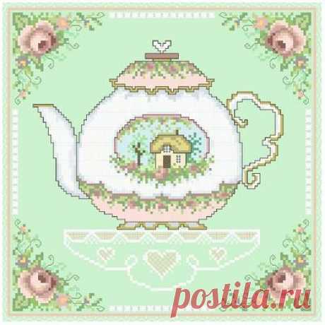 Grandmother's Teapot Cross Stitch Pattern by Gail Bussi - Crosstitch.com Grandmother's Teapot samplers counted cross stitch pattern by Gail Bussi to download and print online. Discover thousands of more patterns to print online instantly at Crosstitch.com. Also use our online tools and Caption/Border maker to chart your own text and words.