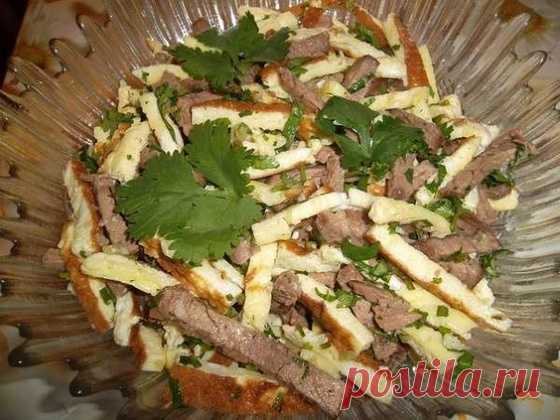 Салат «Малика» (Узбекская кухня) - Кулинарный рецепт - Повар в доме