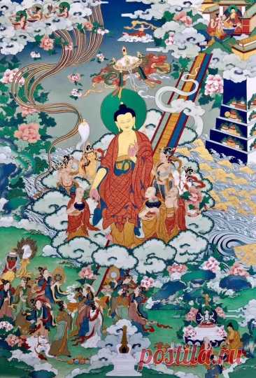 Считается, что молитвы, произнесённые в Лхабаб Дуйсен, особенно сильны. Пусть они принесут вам благословение, удачу и внутреннюю ясность. Пусть каждый ваш день будет светлым и осмысленным!
Открытки на День нисхождения Будды Шакьямуни из рая 33 божеств. Открытки на Лхабаб Дуйсен.