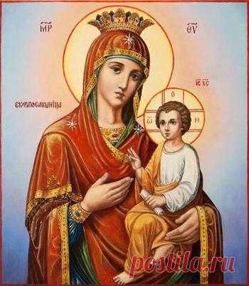 Какой иконе молятся беременные женщины?Покровительница Серафима Святая.