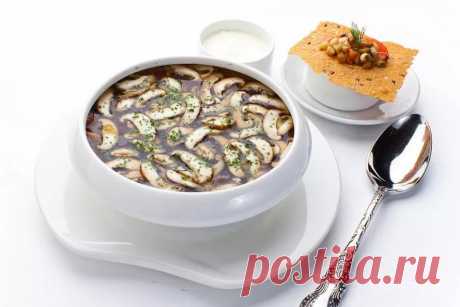 Суп из белых грибов и шиитаке от шеф-повара ресторана «Турандот». Рецепты от шефа