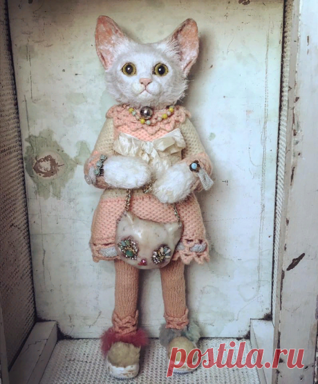 Милые куклы-животные или реалистичные люди-игрушки? Грани искусства от ЭННИ МОНТГОМЕРИ | ПРОСТРАНСТВО АВТОРСКИХ КУКОЛ | Дзен