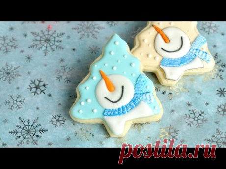 SNOWMAN COOKIES, HANIELA'S