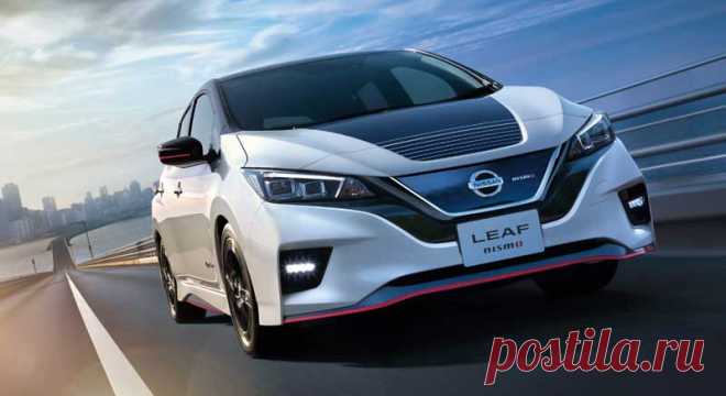 Электрокар Nissan Leaf Nismo 2020 получил более острое управление