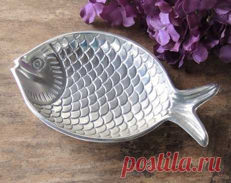 Towle Aluminum Fish Platter Appetizer Tray Cast Aluminum Tray - Etsy Israel